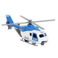 Çek Bırak Metal Helikopter 20 cm - Mavi