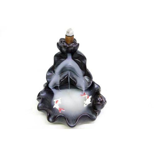 Seramik Çiçek Aromaterapi Geri Akışlı Tütsülük