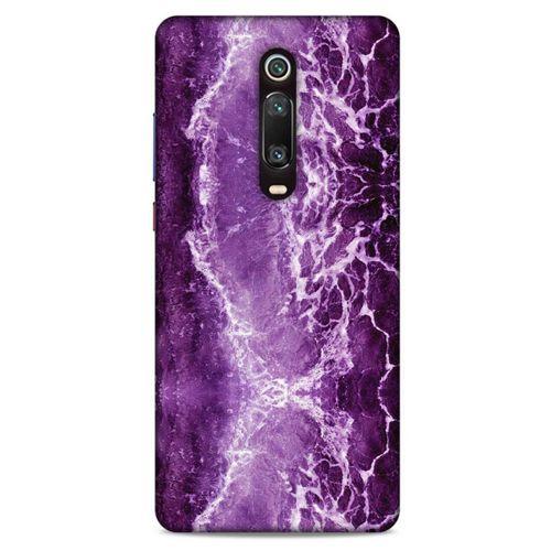 Mermer Desenli (18) Tema Telefon Kılıfları Mor Xiaomi Redmi K20 Pro Kılıf