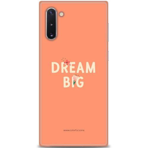 Samsung Galaxy Note 10 Kılıf HD Baskılı Kılıf - Dream Big + Tam Ekran Koruyucu