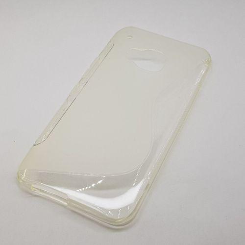 HTC One M9 Şeffaf Desenli Silikon Kılıf HTC43