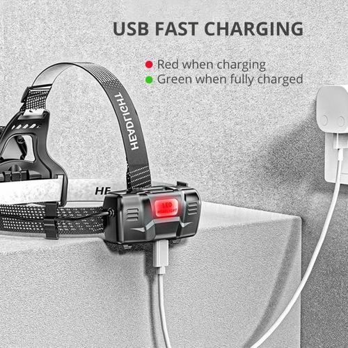 Ps-8002 Sensörlü Zoomlu Profesyonel Şarjlı Kafa Lambası