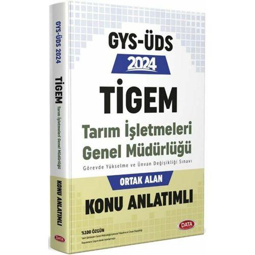 2024 Tarım İşletmeleri Genel Müdürlüğü TİGEM GYS Konu Anlatımı Data Yayınları