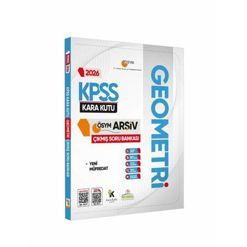 2026 KPSS Kara Kutu Matematik 1 -2 Cilt ve Geometri 3lü ÖSYM Çıkmış Soru Bankası Konu Özetli Çözümlü