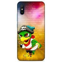 Lopard Xiaomi Redmi 9A Uyumlu Kılıf GameX (28) Arka Kapak Korsan Papağan