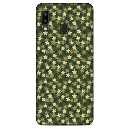 Kamuflaj 83 Samsung Galaxy A20 Kılıf Silikon Kapak