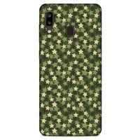 Kamuflaj 83 Samsung Galaxy A20 Kılıf Silikon Kapak