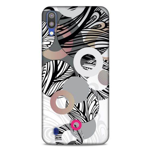 Lopard Samsung Galaxy M10 Uyumlu Kılıf Soyut Sanat (42) Desenli Rugged Armor Kılıf