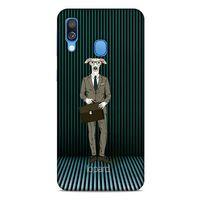 Samsung Galaxy A40 Kılıf FunnyMaX (36) Glitter Kılıf Koyu Yeşil