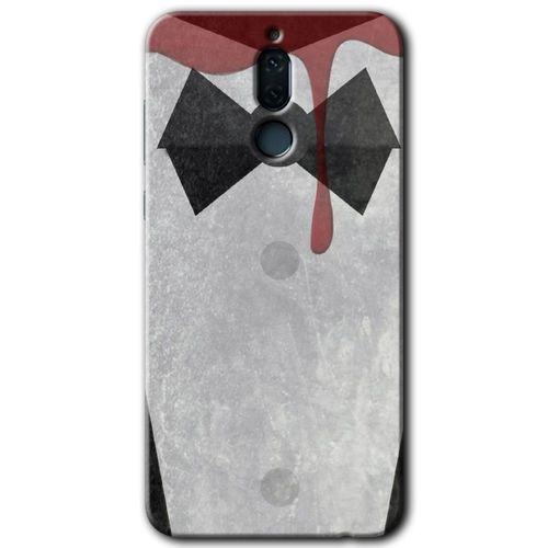 Potkal Hediye Fabrikası Huawei Mate 10 Lite HD Baskılı Kılıf + 9D Tam Ekran Koruyucu - Gentleman Blood