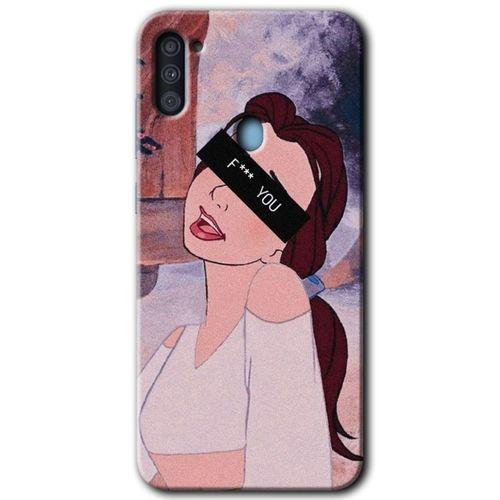 Potkal Hediye Fabrikası Samsung Galaxy M11 Kılıf HD Desen Baskılı Arka Kapak - Bad Girl