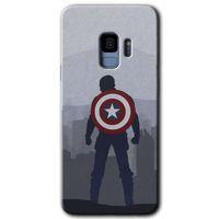 Samsung Galaxy S9 Kılıf HD Desen Baskılı Arka Kapak - Captain Avenger