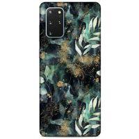 Samsung Galaxy S20 Plus Uyumlu Kılıf Yeşil Delisi (13) Silikon Kap Çay yeşil