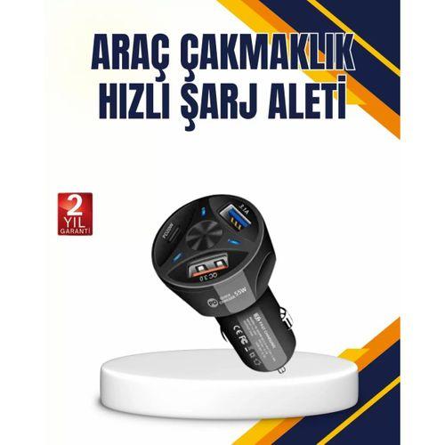 Polygold Quick Charger 55w Araç Şarj Cihazı Pd Usb C Destekli