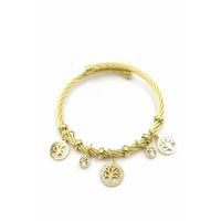 Hayat Ağacı Charm Bilezik - Altın