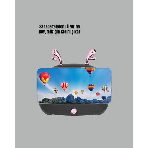 Kablosuz Telefon Tutucu Ve Bluetooth Hoparlör – Pratik Ve Şık Ses Çözümü
