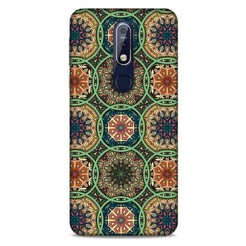 Ethnic Culture (13) Nokia 7.1 Kılıf Silikon Kapak Desenli