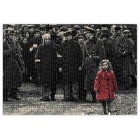 Schindler's List Kırmızı Paltolu Kız Puzzle 240 Parça Yapboz