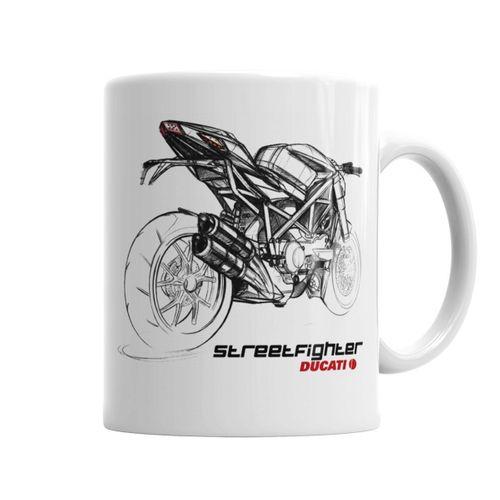 Ducati Exclusiva Streetfighter Kupa Bardak Porselen