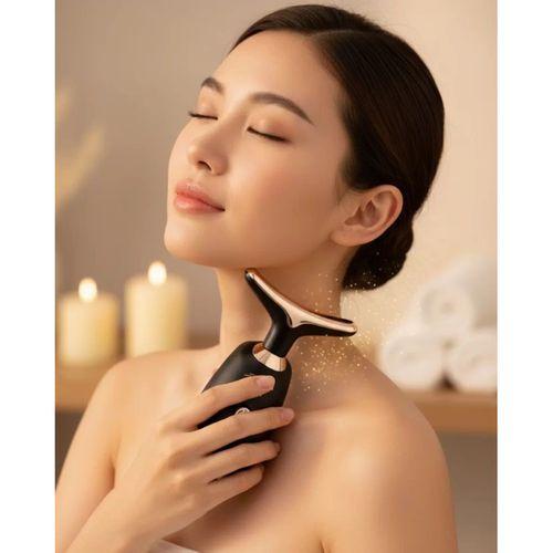 Yüz Ve Boyun Kırşıklık Giderici Ems Güzellik Cihazı Yüz Masaj Aleti