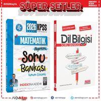 İndeks Akademi 2026 KPSS Matematik ve AKM Kitap Dil Bilgisi Soru Bankası Seti 2 Kitap