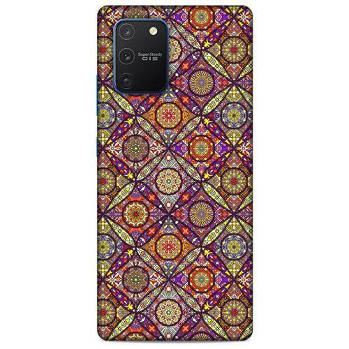 Ethnic Culture (96) Samsung Galaxy S10 Lite Kılıf Silikon Kapak Desenli