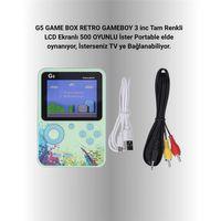 500 Oyun Hafızalı G5 Game Box – Renkli Lcd Ekranlı