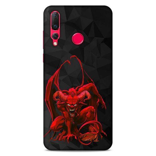 Lopard Huawei P Smart Z Uyumlu Kılıf Tattoo's (17) Tasarım Kılıf Red Dragon