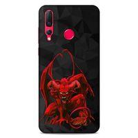 Lopard Huawei P Smart Z Uyumlu Kılıf Tattoo's (17) Tasarım Kılıf Red Dragon