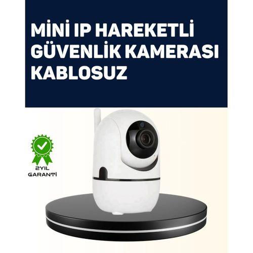 Yüksek Çözünürlüklü Hareket Takipli Kablosuz Güvenlik Kamerası – 1080p, Gece Görüşlü