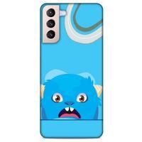 Lopard Samsung Galaxy S21 Plus Uyumlu Kılıf Emojix (35) Fit Design Kılıf