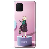 Huawei Y5P Kılıf FunnyMaX (8) Baskılı Kılıf Pembe Mavi