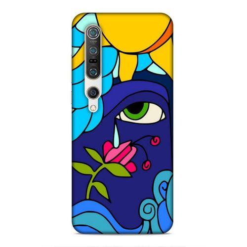 Xiaomi Mi 10 Pro Uyumlu Kılıf Face'X 7 Telefon Kılıfı Güneş Çiçek