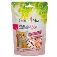 Gardenmix Neo Pet Market Garden Mix Kuzulu ve Balıklı Sushi Kedi Ödülü 60 Gr