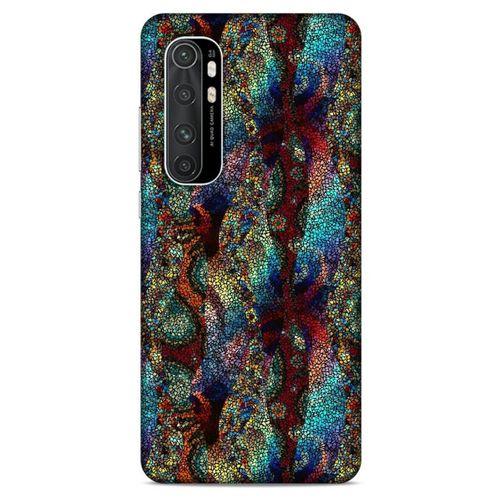 Xiaomi Mi Note 10 Lite Kılıf Baskılı Özel Seri Taşlı (43) Thin Fit Kılıf