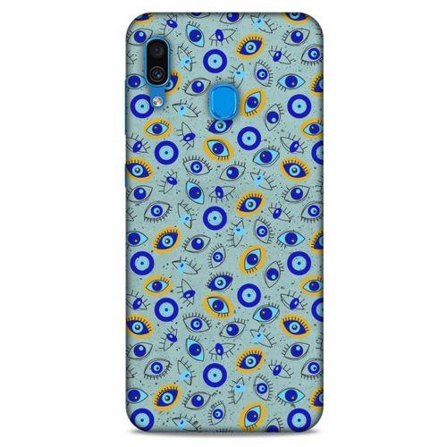 Nazarium (34) Desenli Silikon Kapak Samsung Galaxy A30 Kılıf