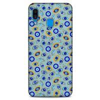 Nazarium (34) Desenli Silikon Kapak Samsung Galaxy A30 Kılıf