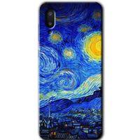 Galaxy A02 Kılıf HD Desen Baskılı Arka Kapak - Starry Night