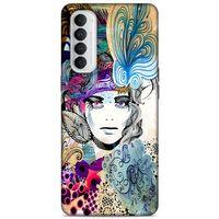 Lopard Oppo Reno 4 Pro Uyumlu Kılıf Sürreal Yüzler ♀ (20) Koruyucu Kılıf Desenli