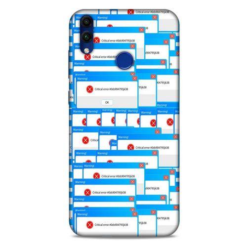 Retro (48) Desen Bumper Kılıf Renkli Huawei Honor 8C Kılıf
