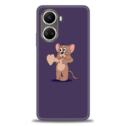 Tecno Camon 19 Pro Kılıf HD Baskılı Kılıf - Aşık Jerry + Tam Ekran Koruyucu