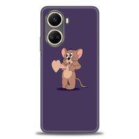 Tecno Camon 19 Pro Kılıf HD Baskılı Kılıf - Aşık Jerry + Tam Ekran Koruyucu