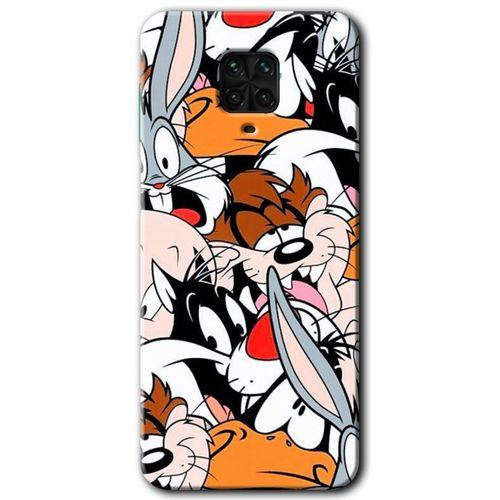 Potkal Hediye Fabrikası Xiaomi Redmi Note 9s Kılıf HD Desen Baskılı Arka Kapak - Karakterler