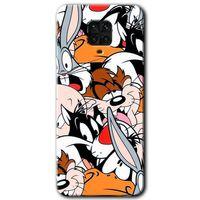 Potkal Hediye Fabrikası Xiaomi Redmi Note 9s Kılıf HD Desen Baskılı Arka Kapak - Karakterler