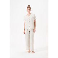 Pjs 29098 Kadın Düğmeli Pijama Takım