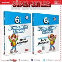 Data Yayınları 6. Sınıf Bursluluk Sınavı Konu Anlatımlı ve Soru Bankası Seti 2 Kitap