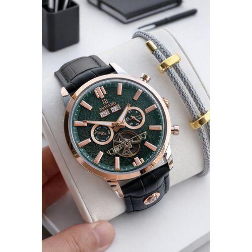 Reward İtalyan Bileklik Hediyeli Deri Kordon Otomatik Mekanizma 5 Atm Erkek Kol Saati W.147667.5