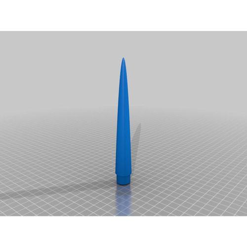Model Roket Gövde Burun Koni 3D Baskı