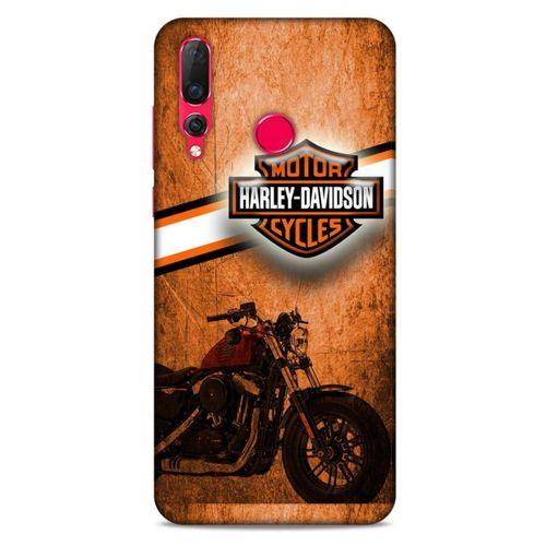 Huawei P Smart Z Uyumlu Kılıf Motorsiklet (20) Koruyucu Kılıf İskelet