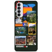 Lopard Oppo Reno 4 Pro Uyumlu Kılıf Şehirli ※ (29) Gümüşhane Arka Koruma Kılıfı